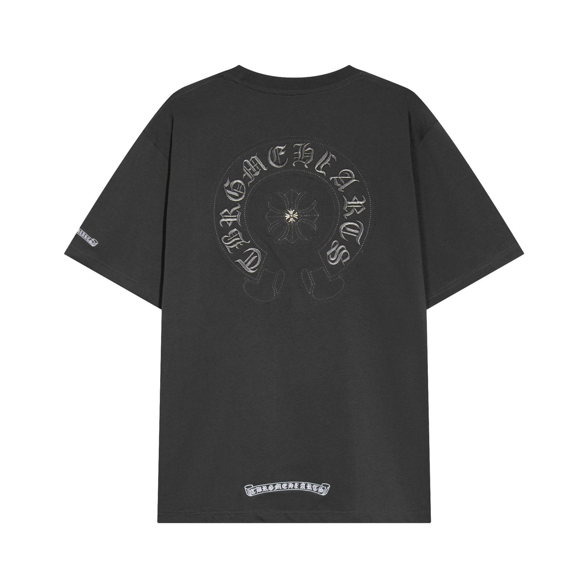 Chrome Hearts Horseshoe Floral Graphic T-Shirt ¡ª back