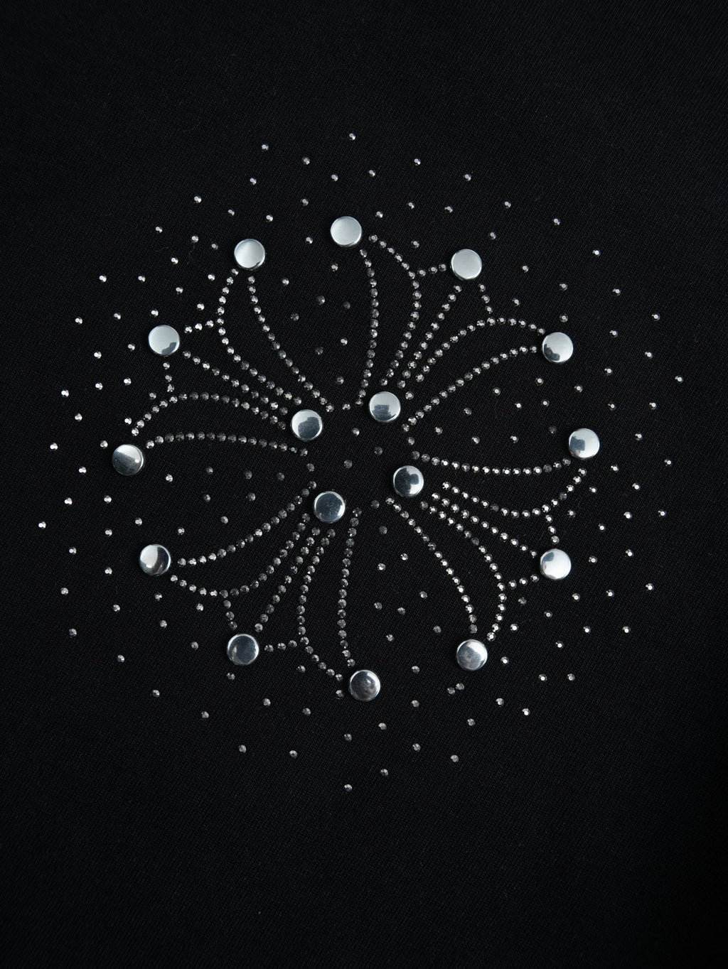Chrome Hearts Rhinestone-Style Graphic T-Shirt ¡ª detail
