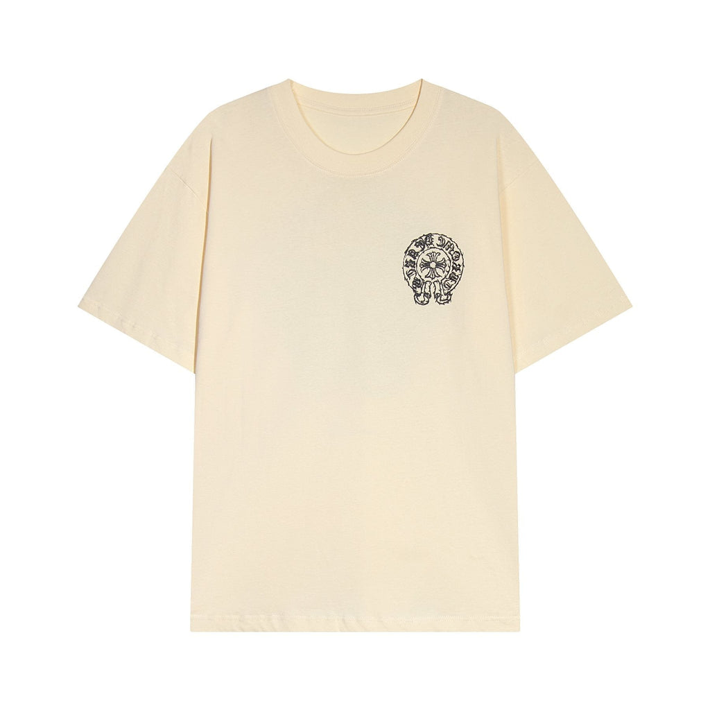 Chrome Hearts Sanskrit Horseshoe Cross Graphic T-Shirt ¡ª front