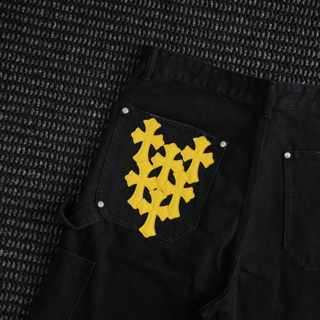 Chrome Hearts Cross Patch Cargo Shorts ¡ª detail