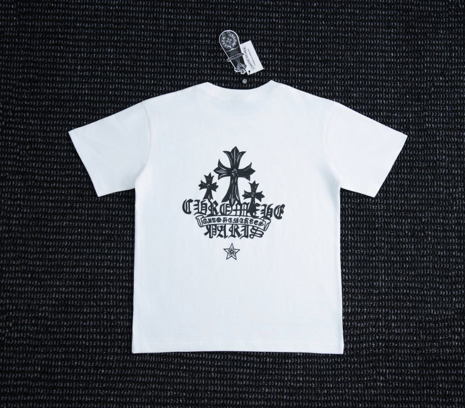 Chrome Hearts Cross Graphic Short-Sleeve T-Shirt ¡ª back