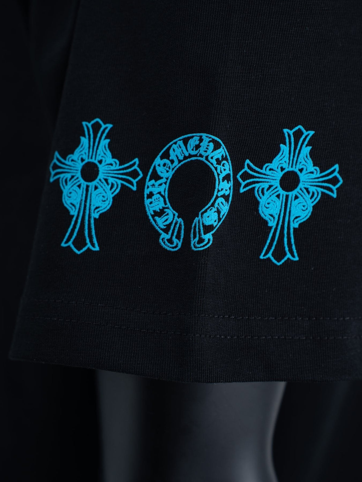 Chrome Hearts Horseshoe Slogan Graphic T-Shirt ¡ª detail