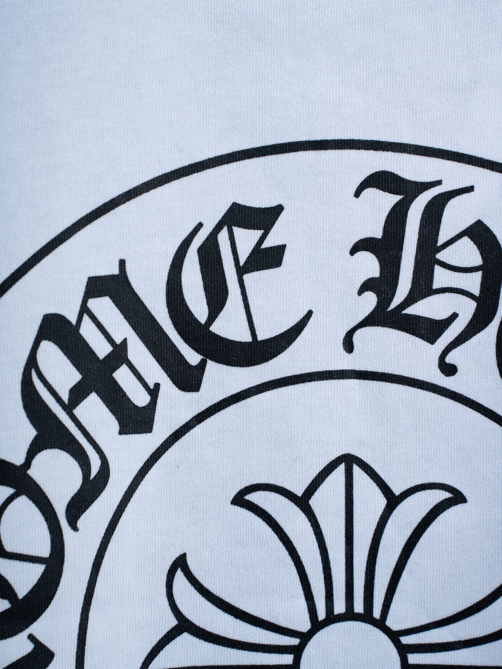 Chrome Hearts Horseshoe Script Graphic T-Shirt ¡ª detail