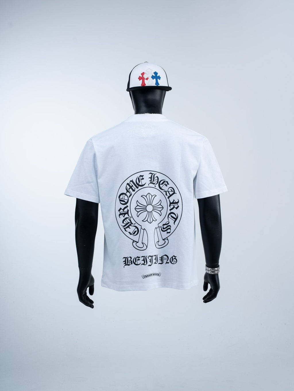 Chrome Hearts Horseshoe Script Graphic T-Shirt ¡ª back