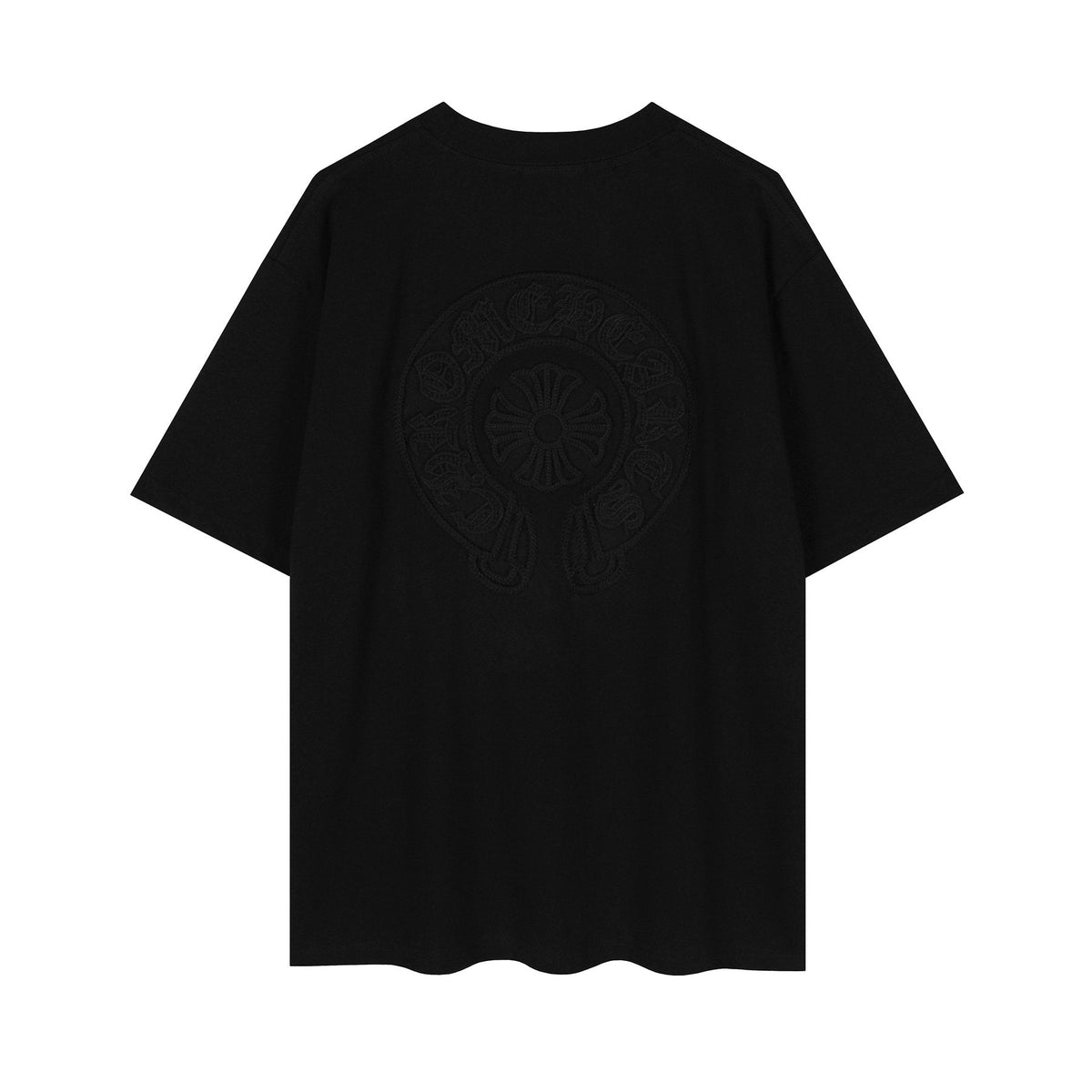 Chrome Hearts Horseshoe Embroidered Short-Sleeve T-Shirt ¡ª back