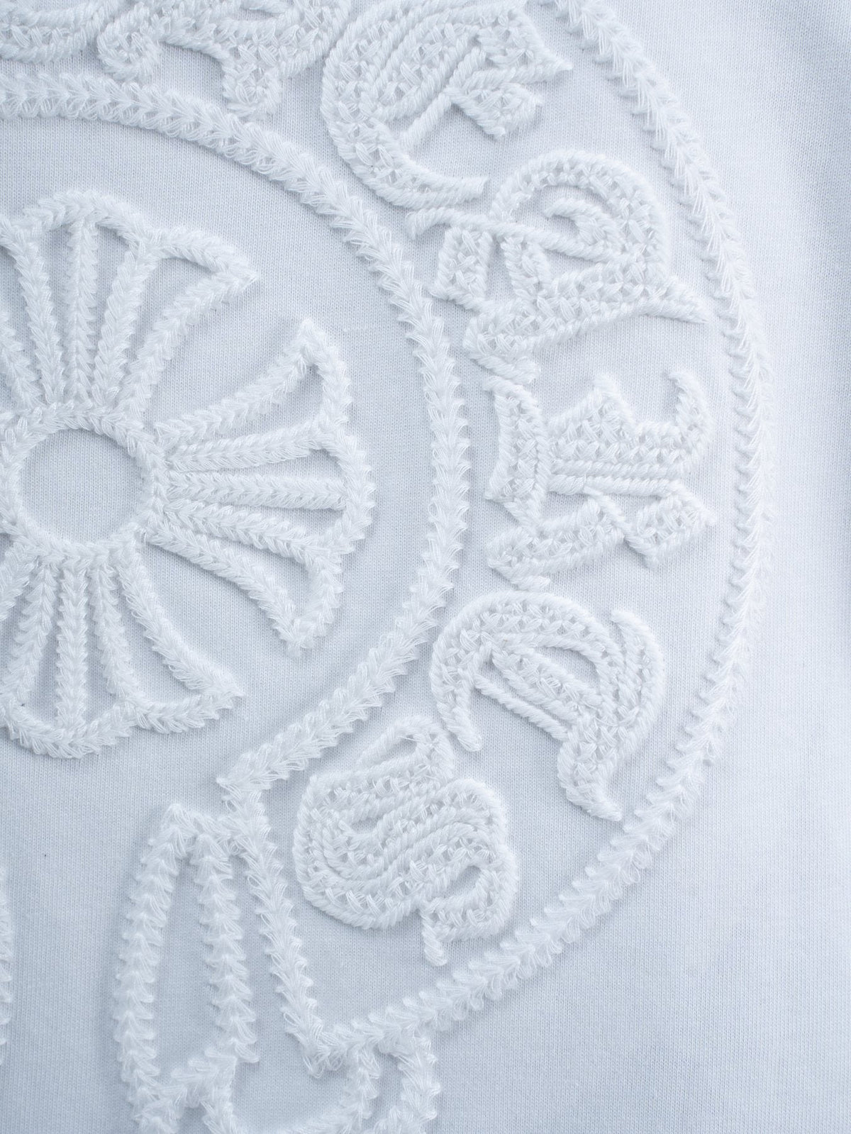 Chrome Hearts Horseshoe Embroidered Short-Sleeve T-Shirt ¡ª detail