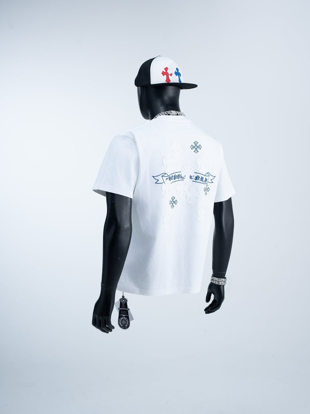 Chrome Hearts Cross Banner Graphic T-Shirt ¡ª context