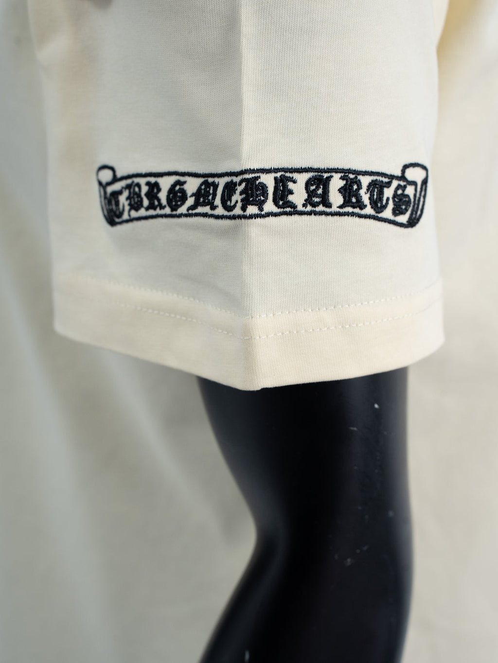Chrome Hearts Cream Horseshoe Graphic T-Shirt ¡ª detail