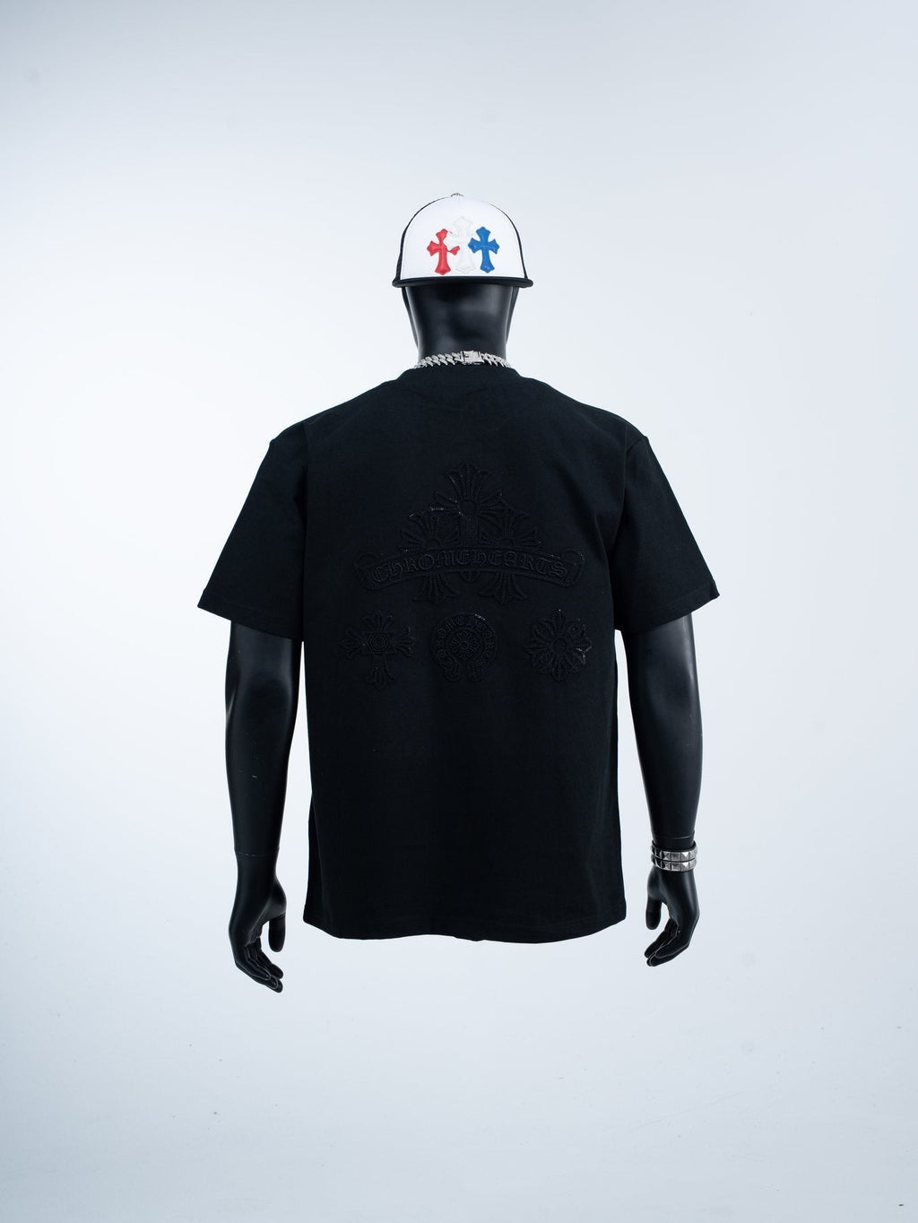 Chrome Hearts Tonal Cross Graphic T-Shirt ¡ª back
