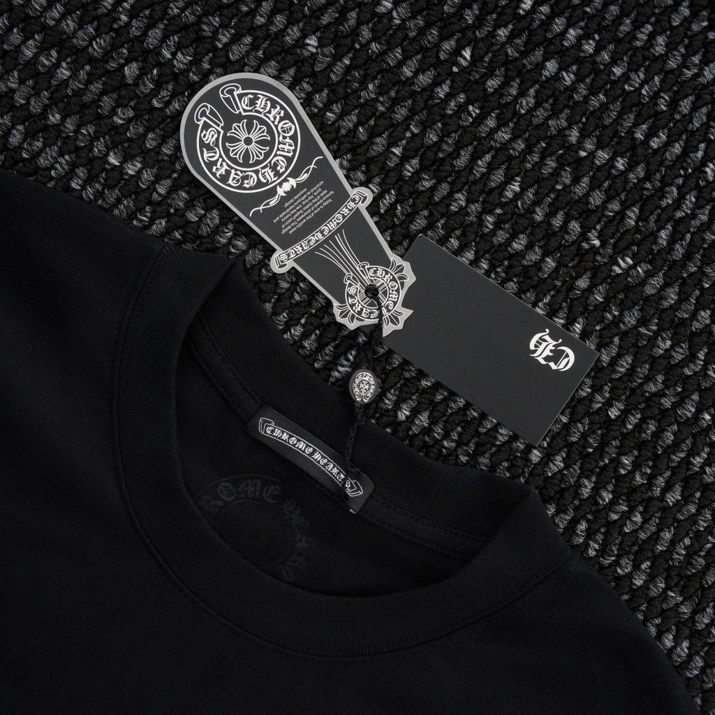 Chrome Hearts Beijing Horseshoe Script Graphic T-Shirt ¡ª hang_tag