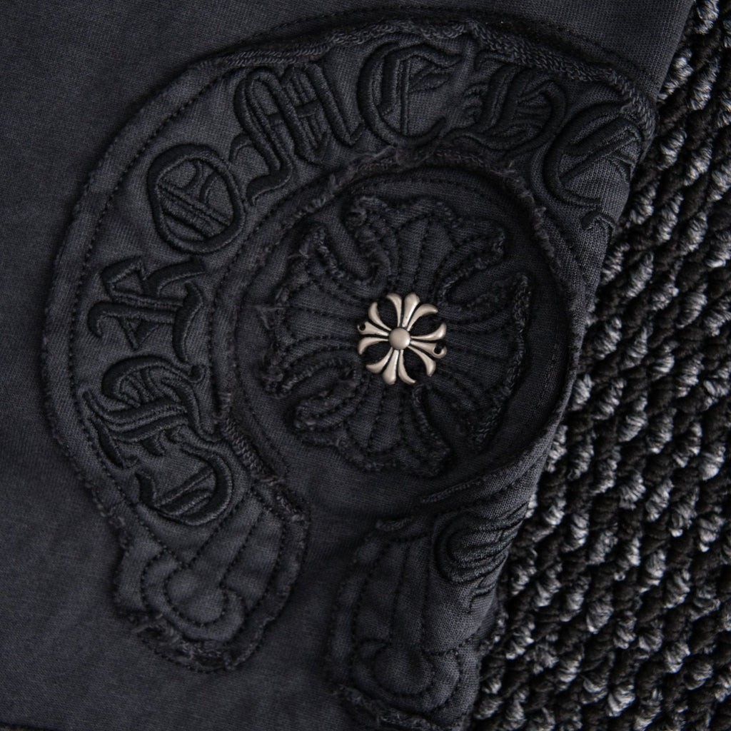Chrome Hearts Horseshoe Floral Embroidered Shorts ¡ª detail