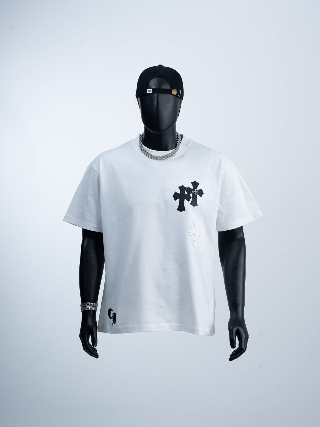 Chrome Hearts Contrast Cross Applique T-Shirt ¡ª hero