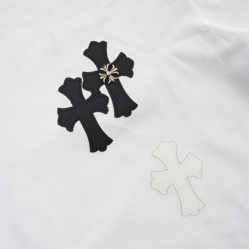 Chrome Hearts Contrast Cross Applique T-Shirt ¡ª detail