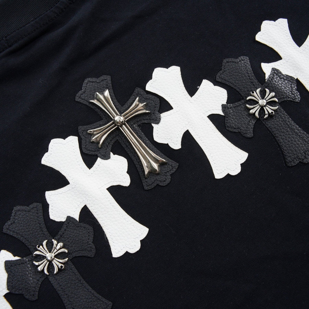 Chrome Hearts Contrast Cross Applique T-Shirt ¡ª detail