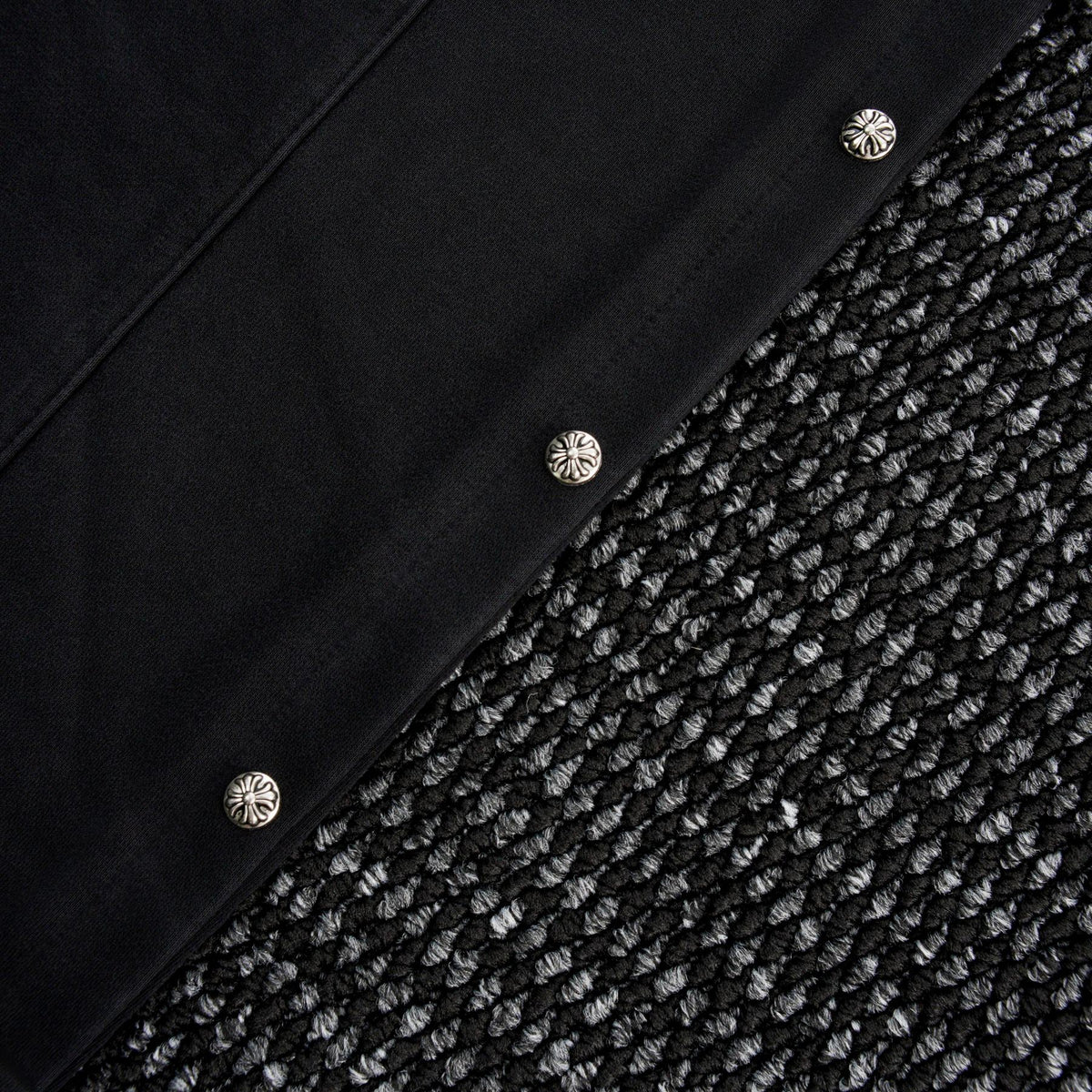 Chrome Hearts Cross Rivet Side-Snap Pants ¡ª detail