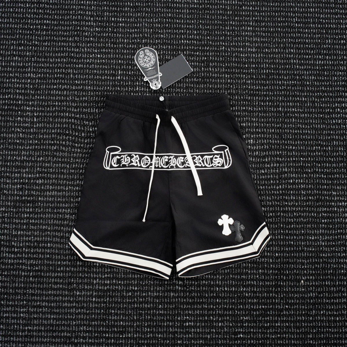 Chrome Hearts Cross Graphic Drawstring Shorts ¡ª hero