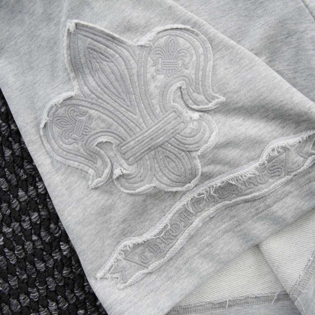 Chrome Hearts Tonal Sanskrit Cross Embroidered Shorts ¡ª detail