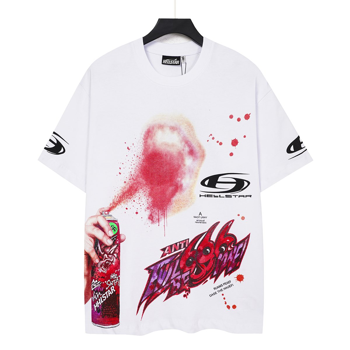 HELISTAR Spray Can Graphic Short-Sleeve T-Shirt ¡ª front