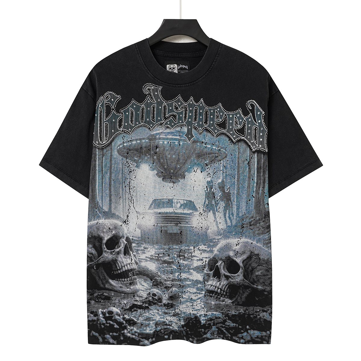 Godspeed Skull Graphic Short-Sleeve T-Shirt ¡ª hero