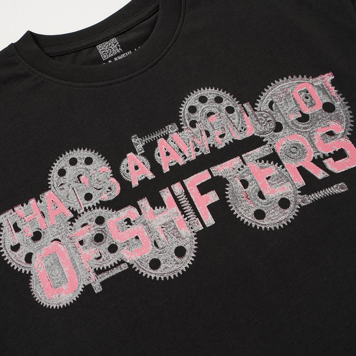 THAT'S A AWFUL LOT OF COUGH SYRUP Front & Back Graphic T-Shirt ¡ª detail