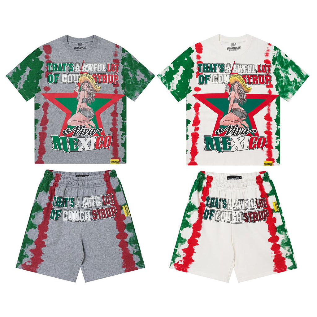 THAT'S A AWFUL LOT OF COUGH SYRUP Cowgirl Graphic Short-Sleeve Set ¡ª comparison