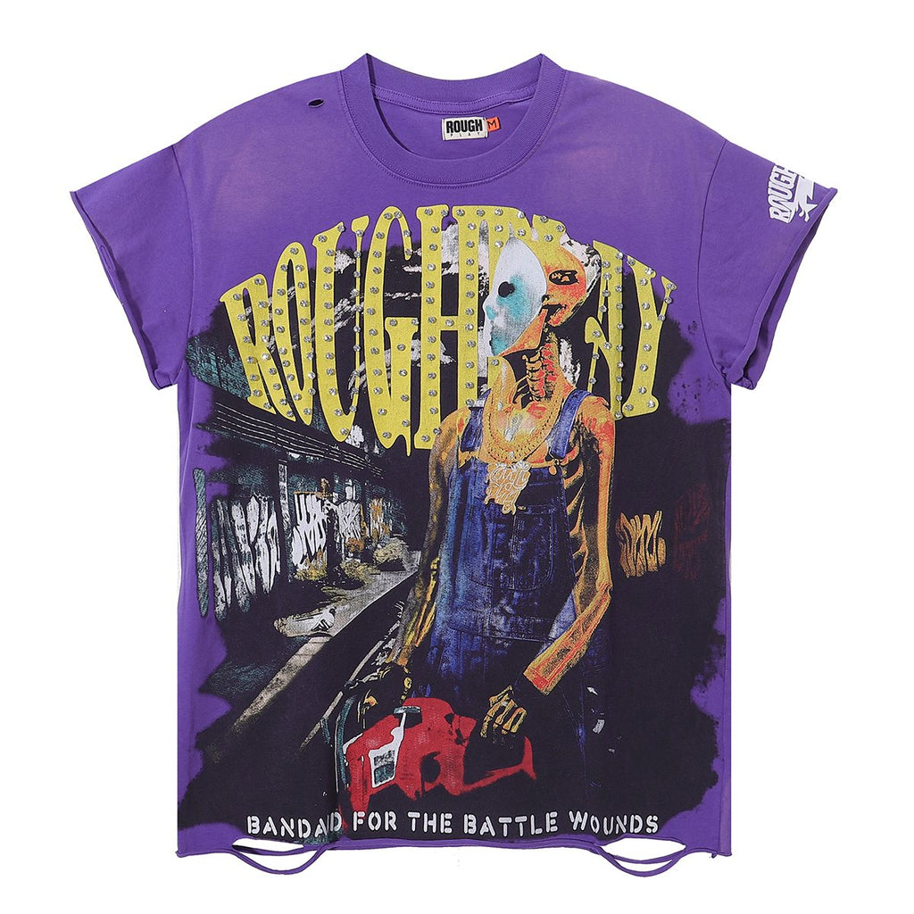 Rough Play Chainsaw Graphic Sleeveless T-Shirt ¡ª hero