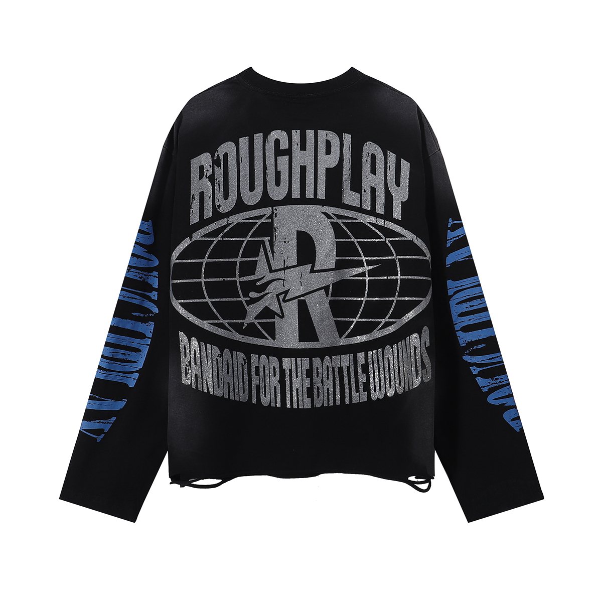 Rough Play SunShower Rhinestone Long-Sleeve T-Shirt ¡ª back