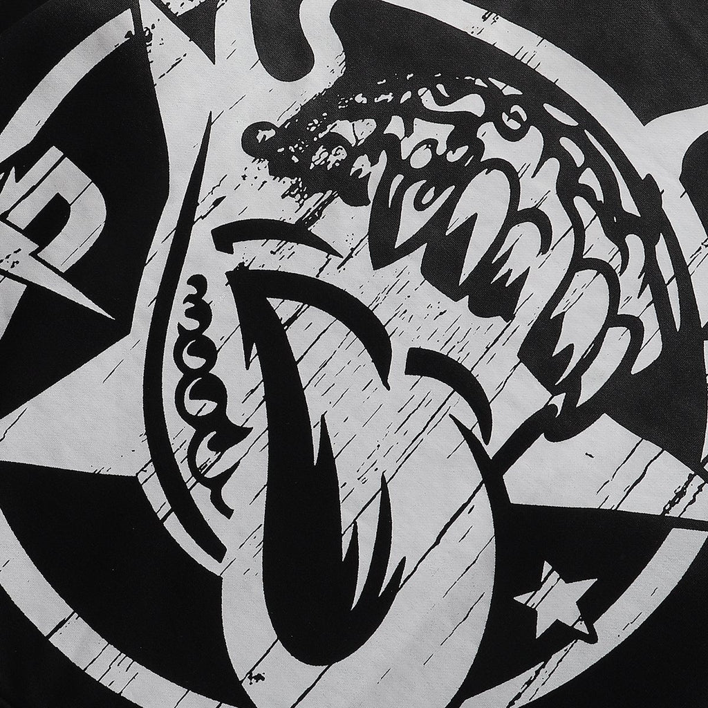 Rough Play In the Car Graphic Hoodie ¡ª detail