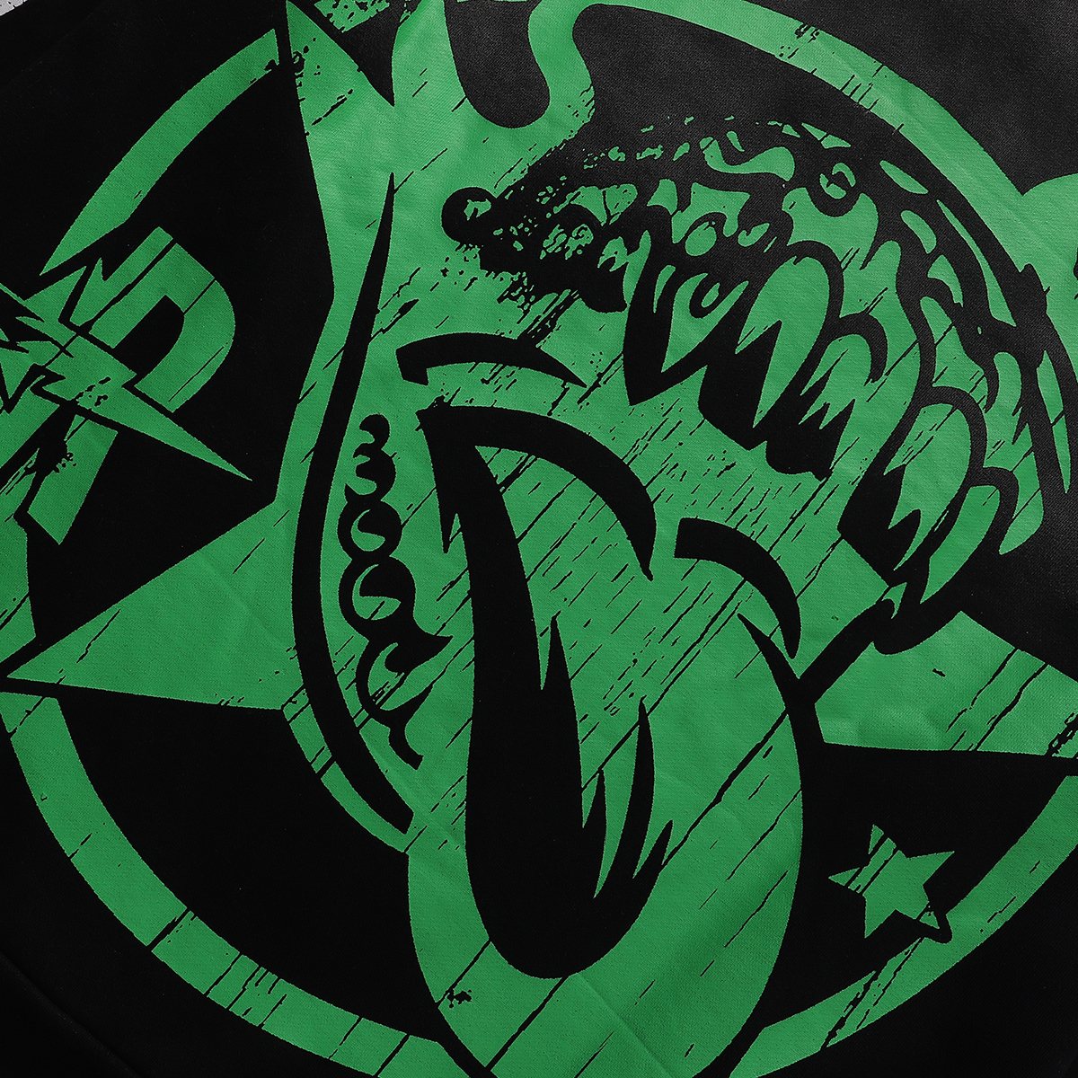 Rough Play In Car Skull Graphic Hoodie ¡ª detail