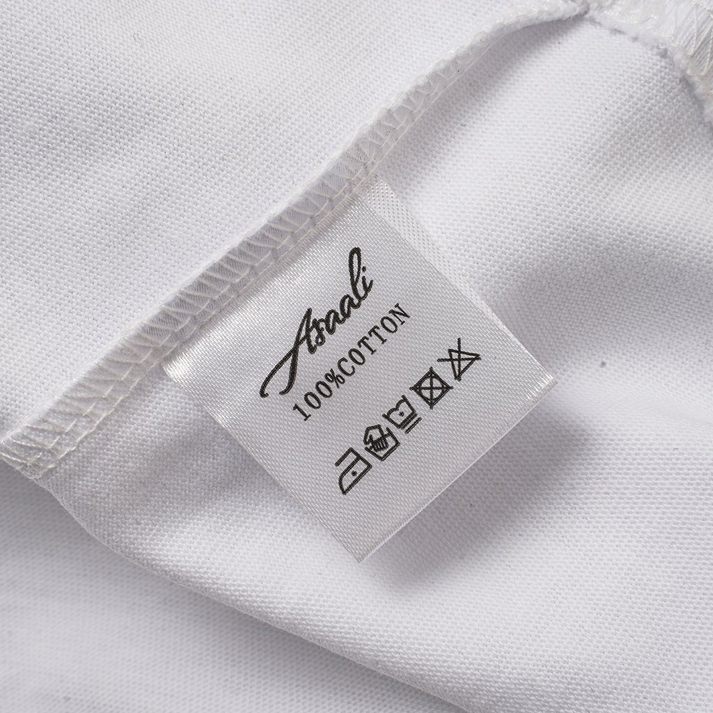 ASAALL Illustrated Front Graphic T-Shirt ¡ª neck_label