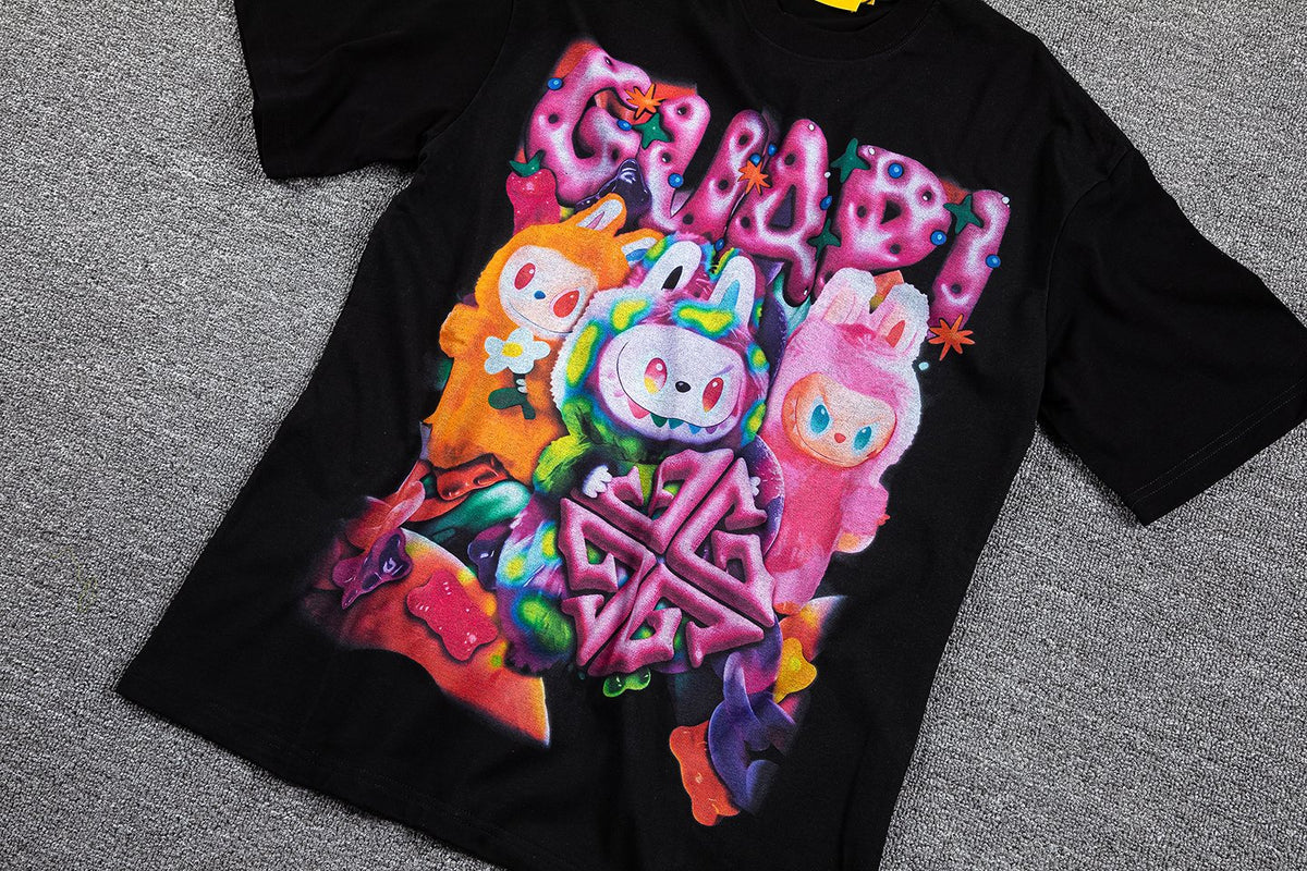 GUAPI Front & Back Graphic T-Shirt ¡ª front
