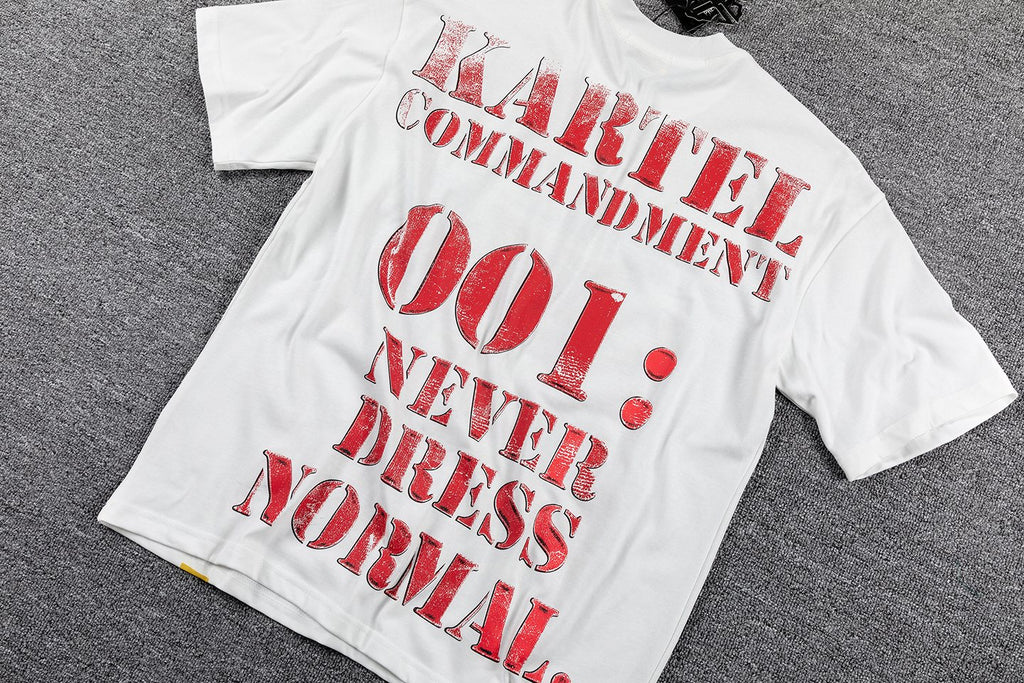 GUAPI Kartel Commandment Graphic T-Shirt ¡ª detail