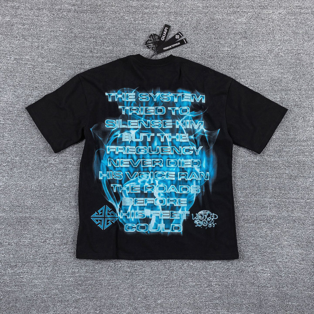GUAPI Return of the Void Skull Graphic T-Shirt ¡ª back