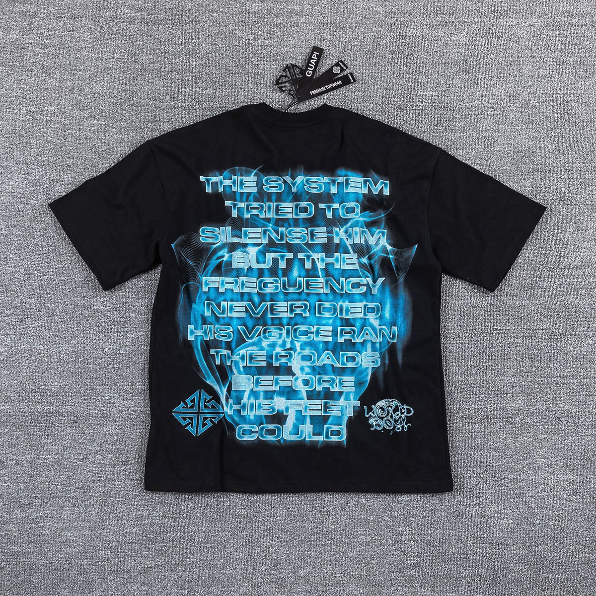 GUAPI Return of the Void Skull Graphic T-Shirt ¡ª back