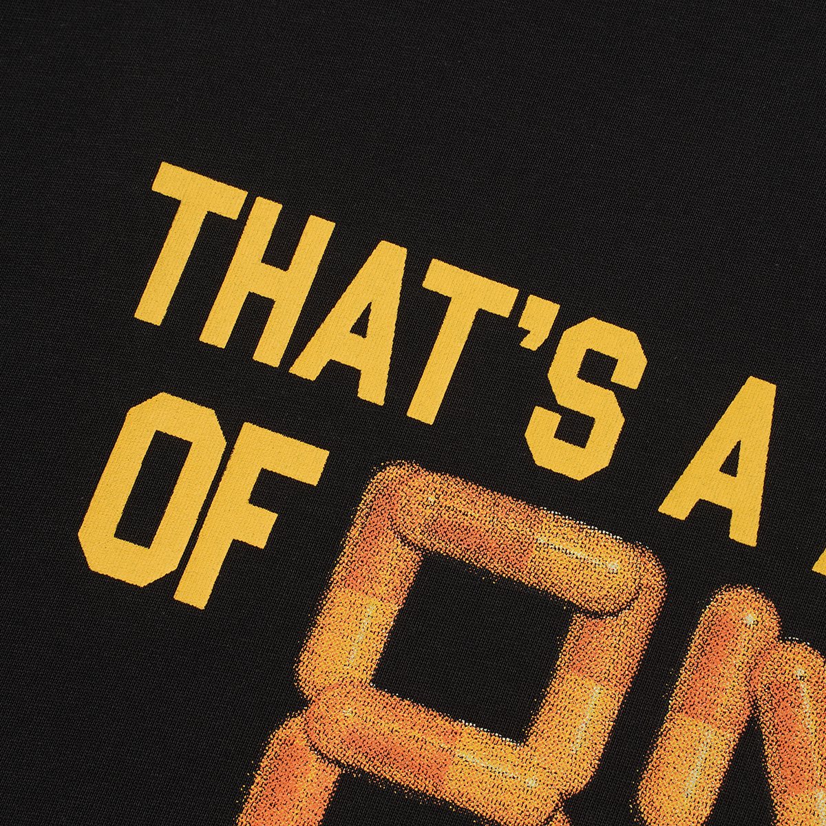 THAT'S A AWFUL LOT OF COUGH SYRUP Front & Back Graphic T-Shirt ¡ª detail