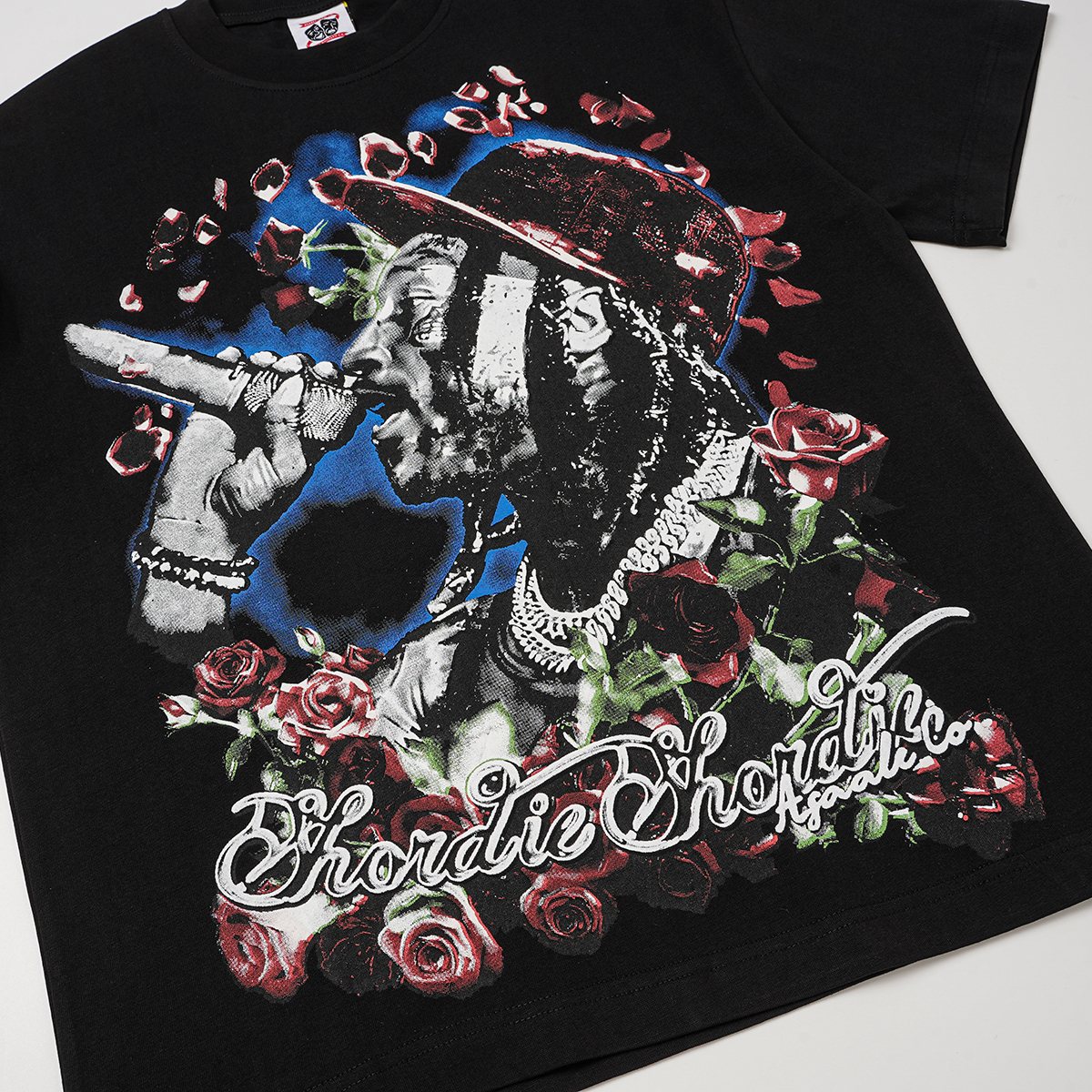 ASAALL Multicolor Front Graphic Short-Sleeve T-Shirt ¡ª front