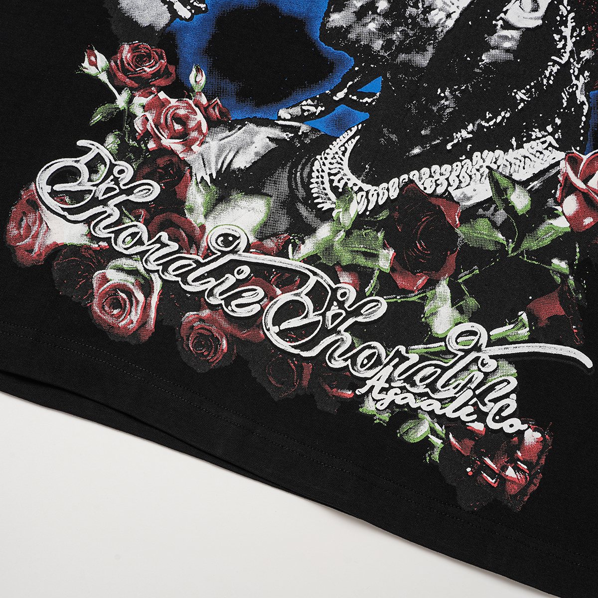 ASAALL Multicolor Front Graphic Short-Sleeve T-Shirt ¡ª detail