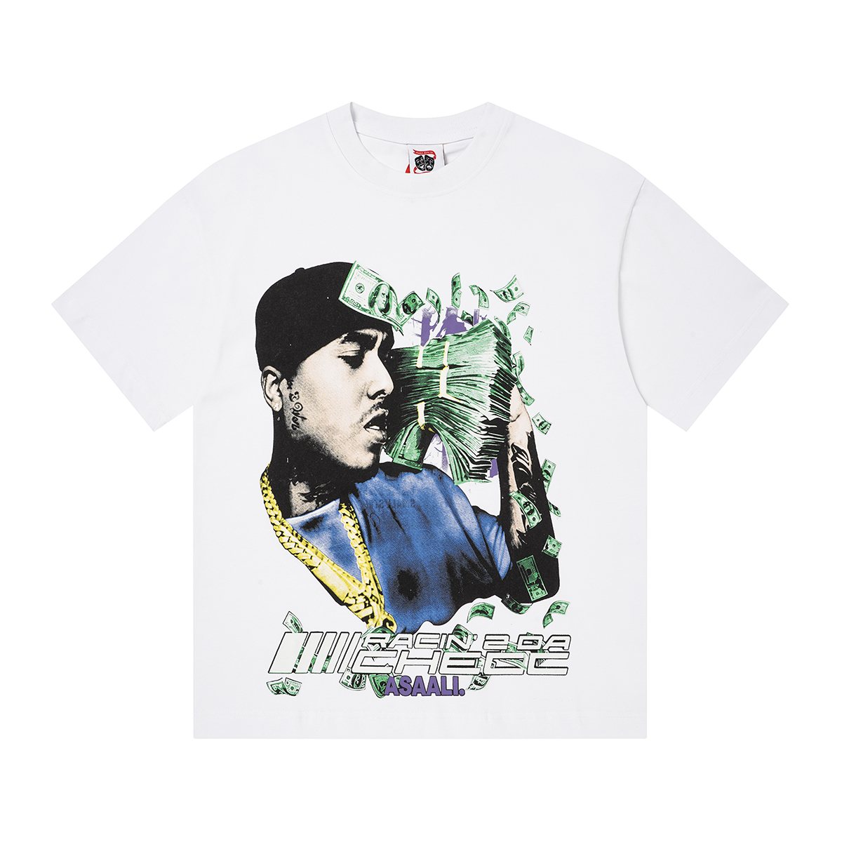ASAALL Portrait Cash Short-Sleeve T-Shirt ¡ª front