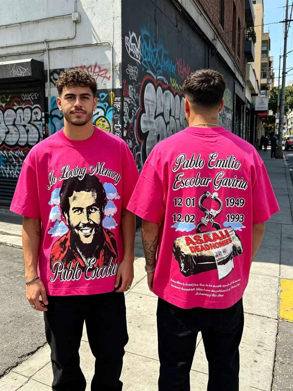 ASAALL Portrait Memorial Graphic T-Shirt ¡ª context