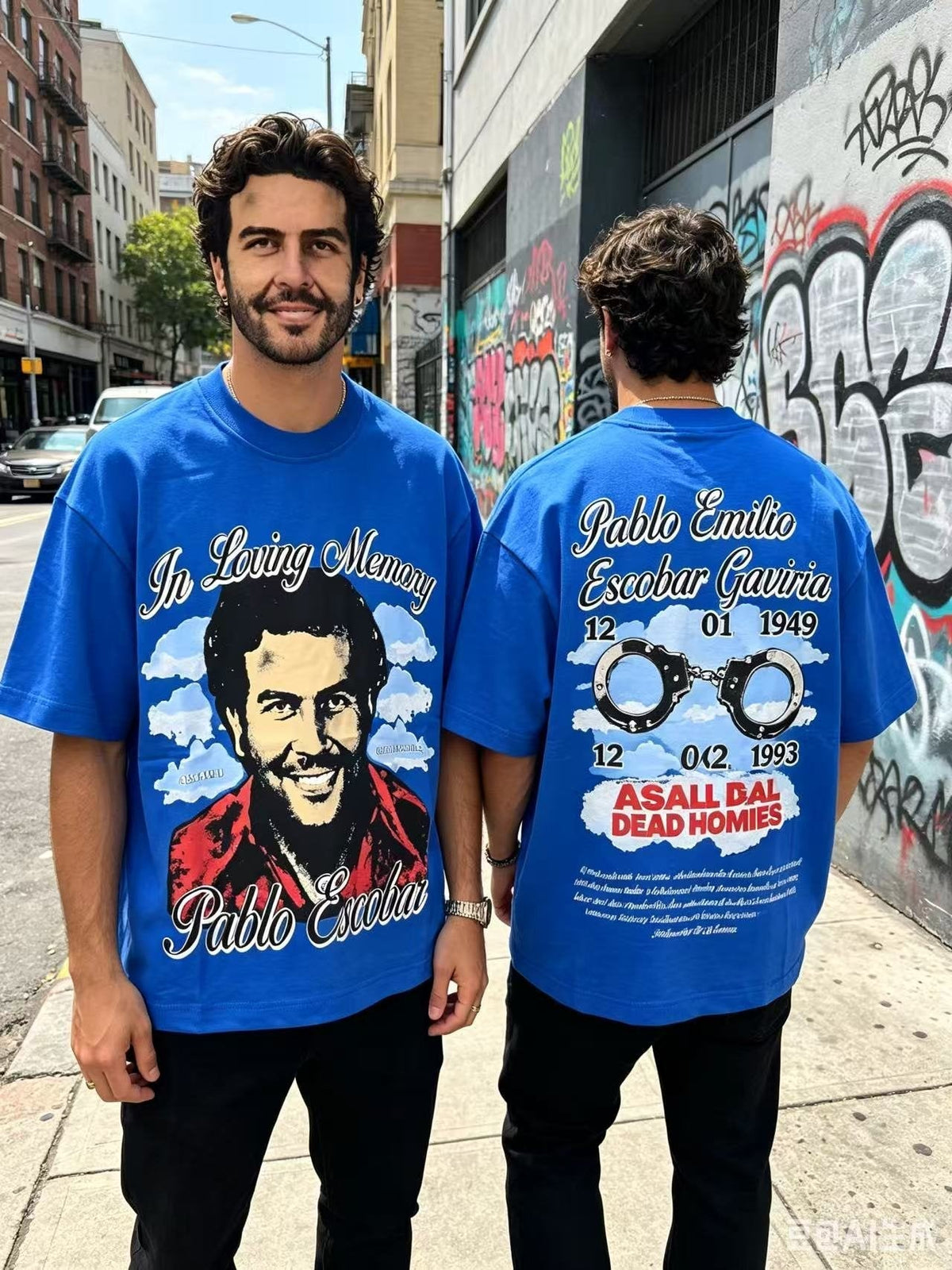 ASAALL Portrait Memorial Graphic T-Shirt ¡ª context