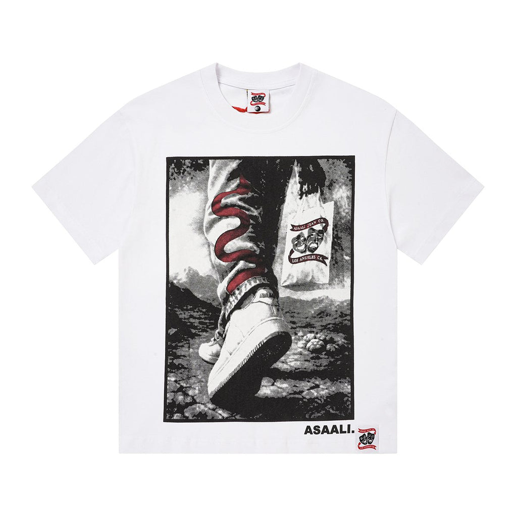 ASAALL Black and Red Front Graphic T-Shirt ¡ª hero