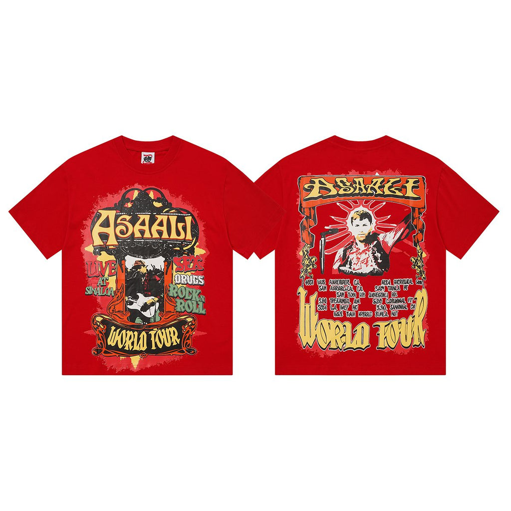 ASAALL World Tour Graphic T-Shirt ¡ª hero