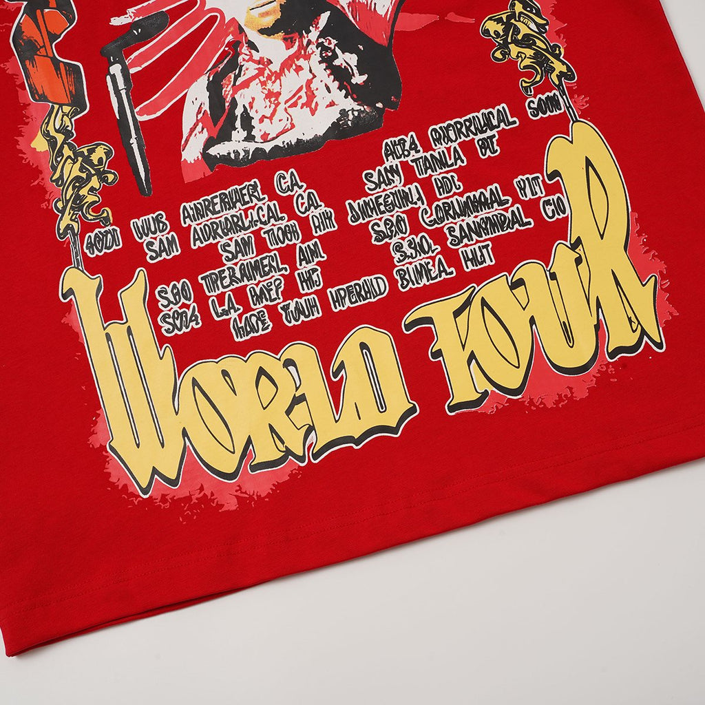 ASAALL World Tour Graphic T-Shirt ¡ª detail
