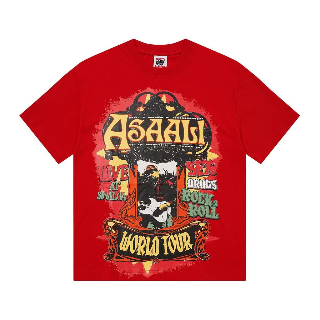 ASAALL World Tour Graphic T-Shirt ¡ª front