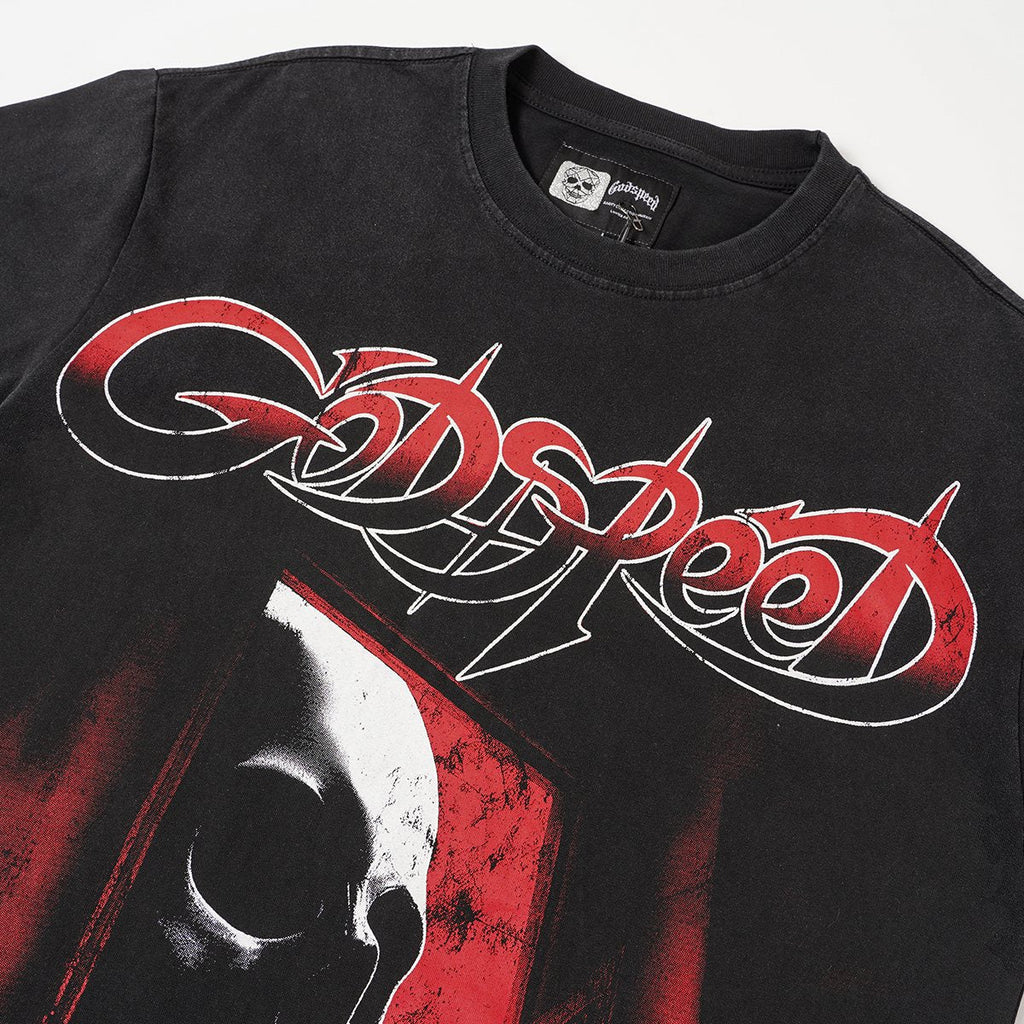 Godspeed Skull Graphic T-Shirt ¡ª detail