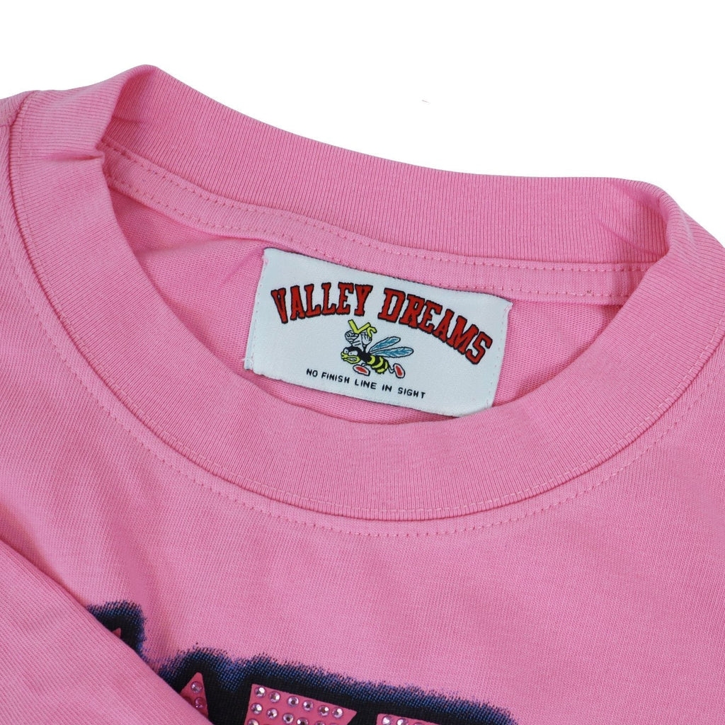 Valley Dreams UFO Comic Graphic Short-Sleeve T-Shirt ¡ª neck_label
