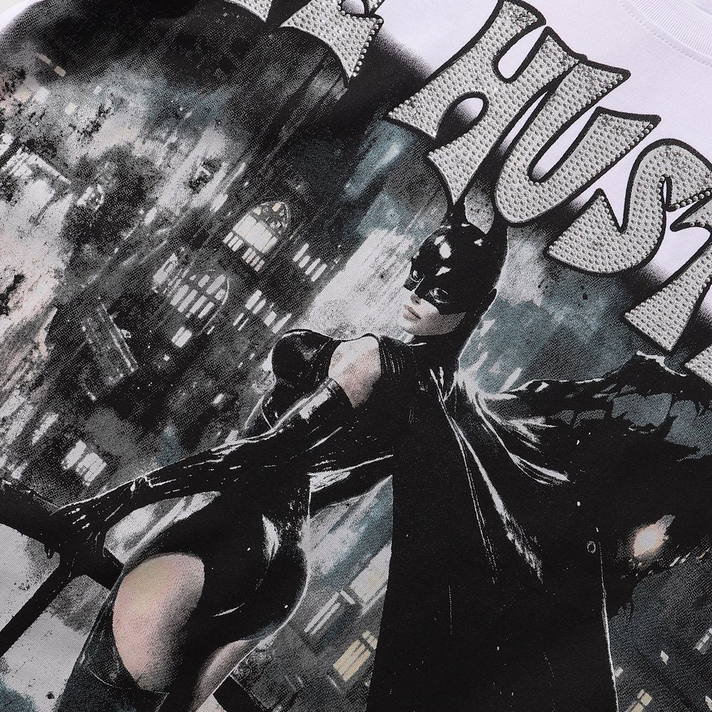 Life Hustlere Cat Women No Days Off Graphic T-Shirt ¡ª detail