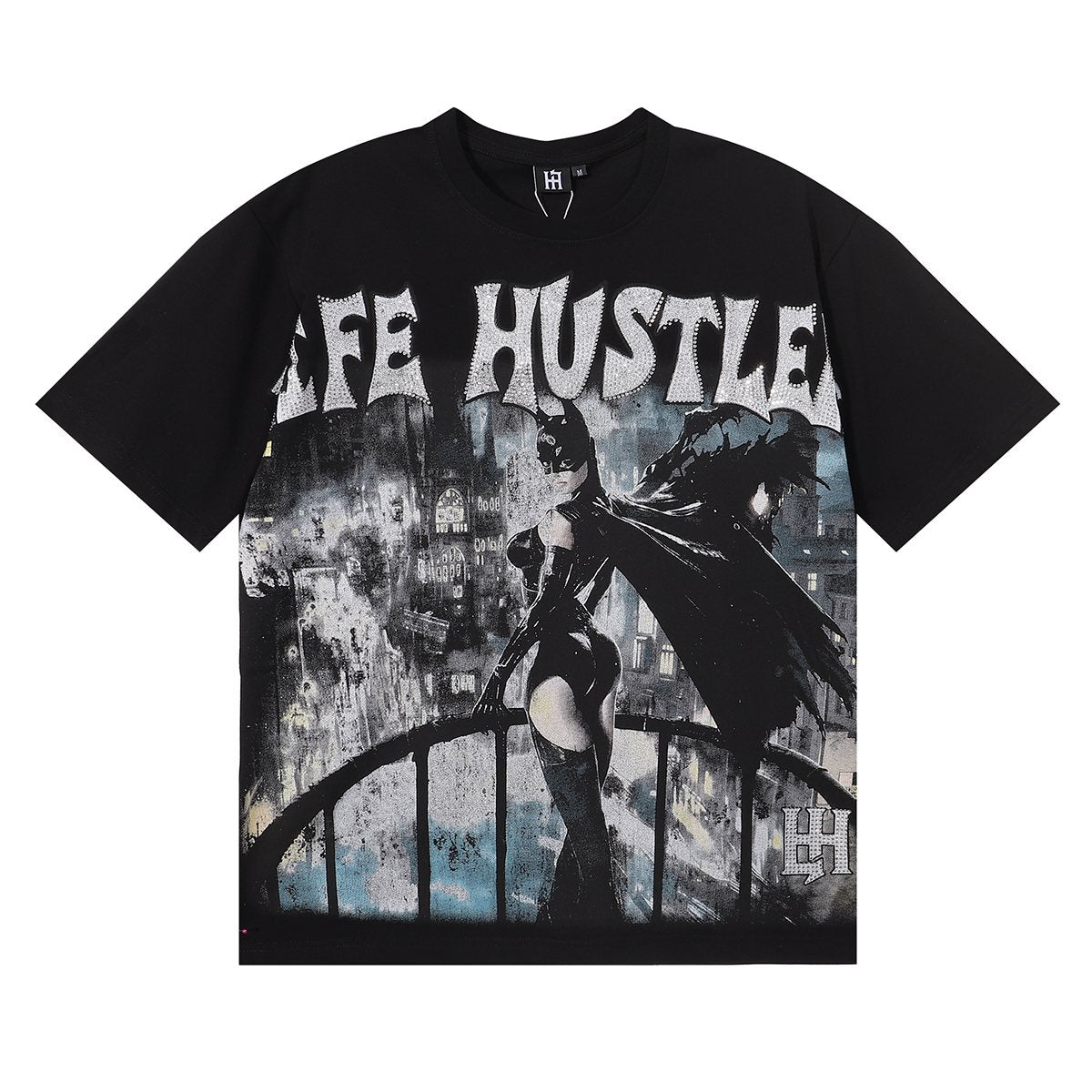 Life Hustlere Cat Women No Days Off Graphic T-Shirt ¡ª hero