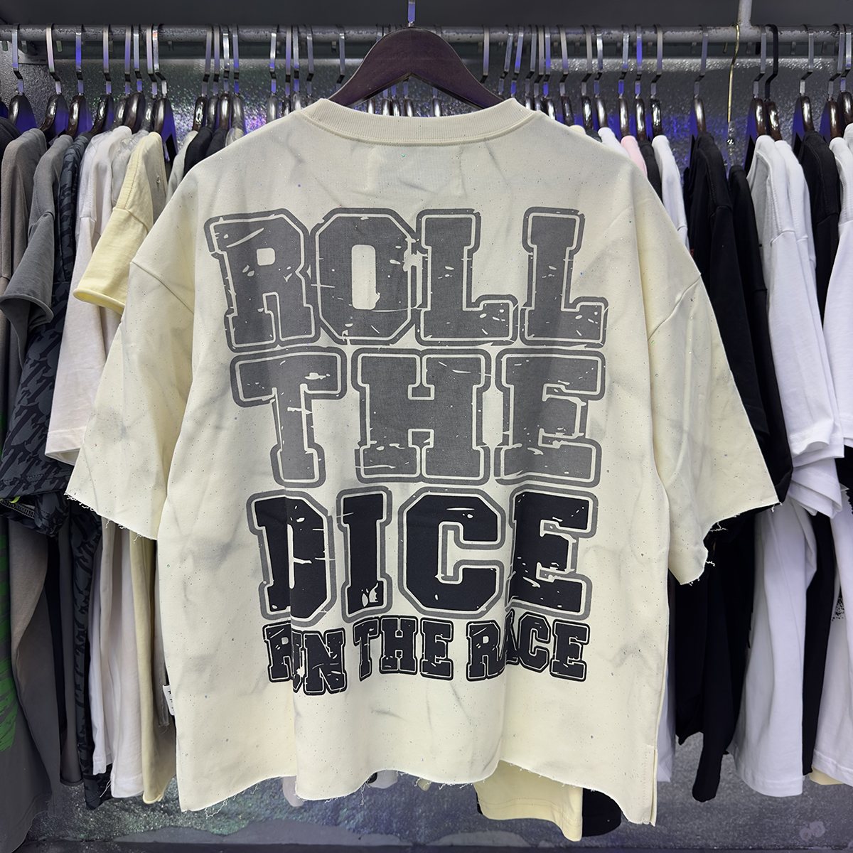 BKYS Revival Roll The Dice Car Graphic Cropped T-Shirt ¡ª context
