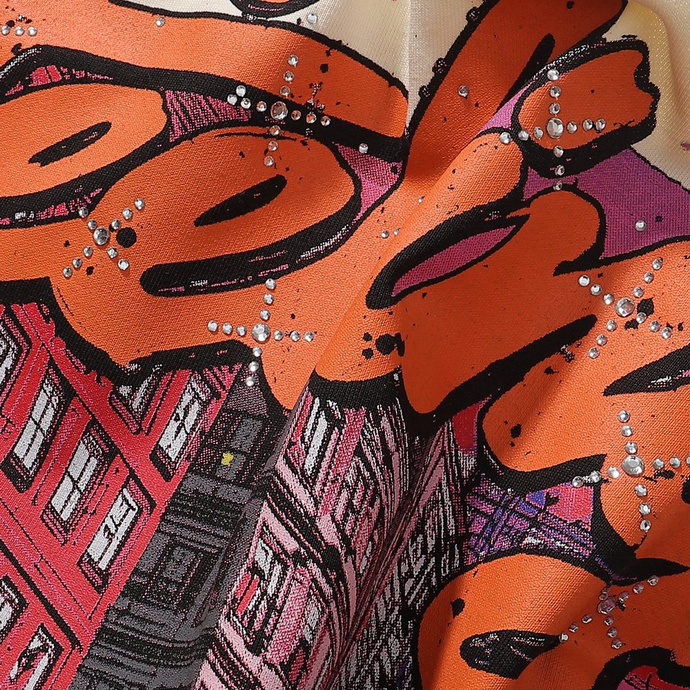 BKYS Revival Feelings Cropped Graphic T-Shirt ¡ª detail
